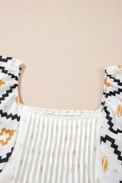 Geo Mini | Puff Sleeve Dress | Rubies + Lace -Ruby's Rubbish 07d1e197 bc2c 485a ae90 6a59a865967a Max