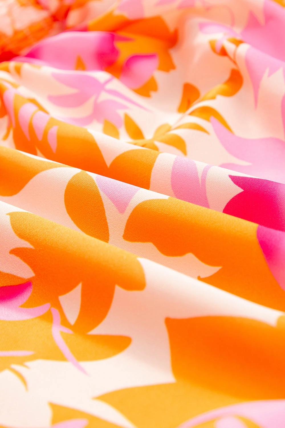 Frill Print | Tangerine Mini Dress | Rubies + Lace 10 Frill Print | Tangerine Mini Dress | Rubies + Lace - Image 8