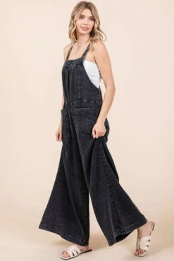 Mittoshop Textured Wide Leg Overalls -Ruby's Rubbish 1827880f bd9a 45c3 a017 b0ddc8a586bd Max