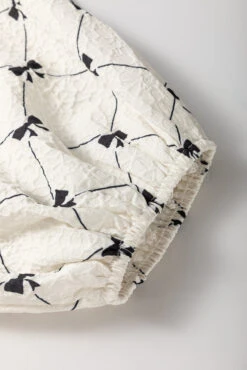 Bow Print Tie Neck Half Sleeve Dress -Ruby's Rubbish 22c33c66 48df 452c 88cc b2c33ff7da90 Max