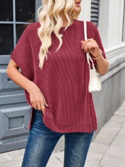 Lovelet Texture Tee | Multiple Color Options | Rubies + Lace -Ruby's Rubbish 254442fc 2457 41df 900e 26d030f8e882 Max