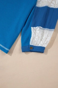 Lace Patchwork Sleeve Stitching V Neck Top 22 Lace Patchwork Sleeve Stitching V Neck Top -Ruby's Rubbish 270f57da 860f 44a7 a85e 226c760b6232 Max