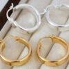 Gold-Plated Brass Huggie Earrings -Ruby's Rubbish 341ba4d4 fc73 4475 b089 686c497934f7 Max