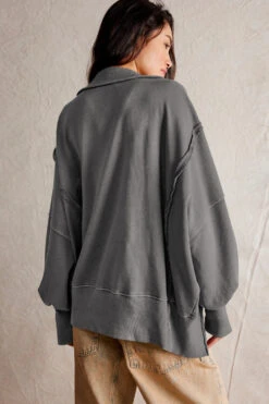 Snap Button Sweatshirt | Multiple Color Options | Rubies + Lace -Ruby's Rubbish 3723c8c9 c09e 424a 96f7 6d2a10332bbb Max