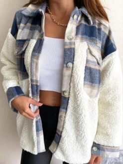 Fuzzy Button Up | Multiple Pattern Options | Rubies + Lace