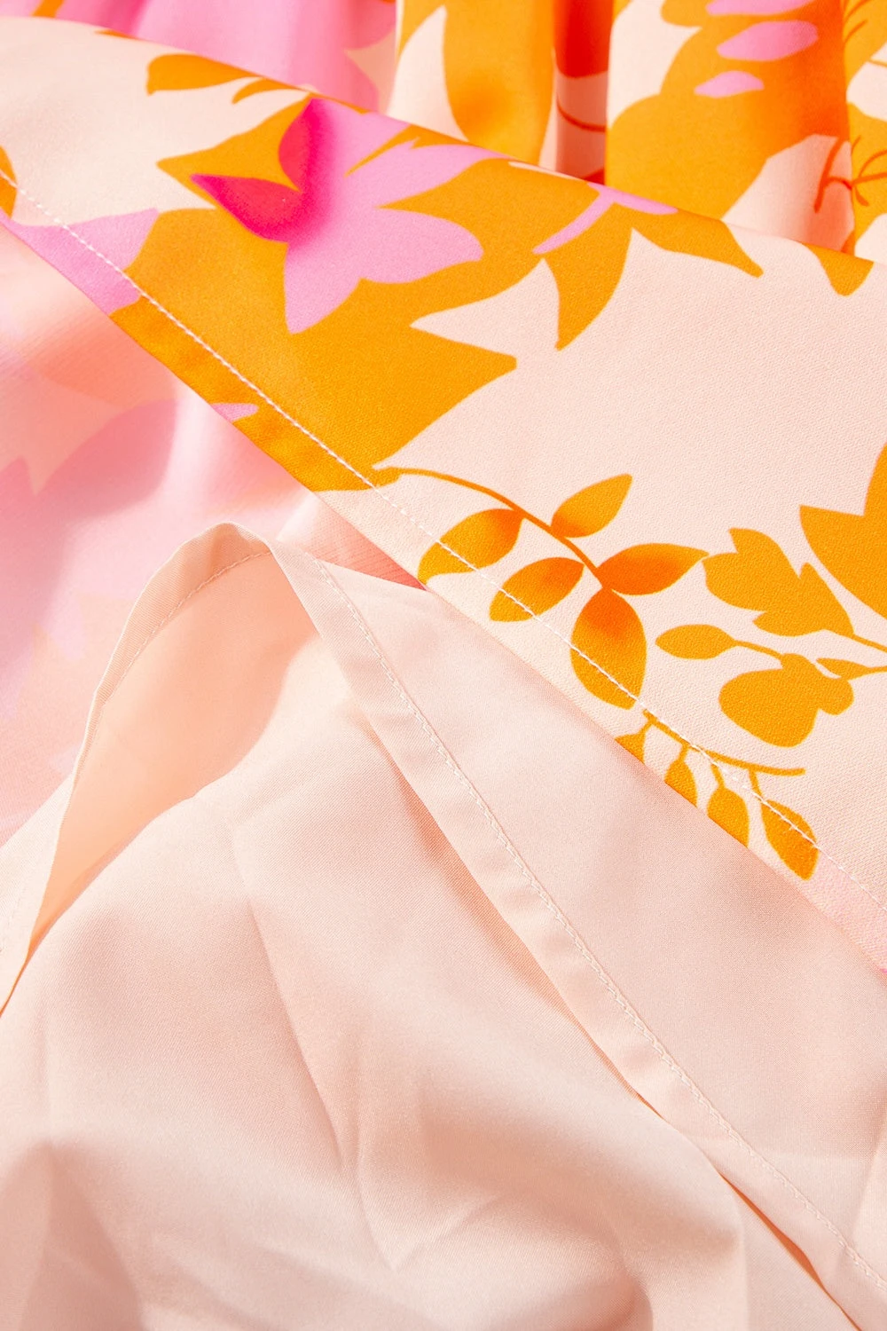 Frill Print | Tangerine Mini Dress | Rubies + Lace 9 Frill Print | Tangerine Mini Dress | Rubies + Lace - Image 7