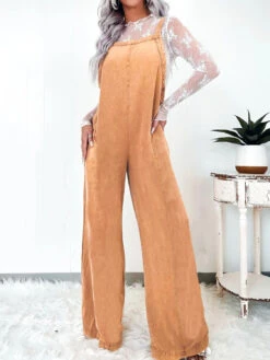 Square Neck Wide Leg Denim Overalls -Ruby's Rubbish 60095b3c e3c1 4ba7 bdb8 15939dd65894 Max