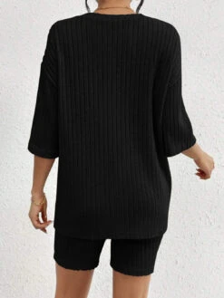 Ribbed Pocketed Lounge Set | Multiple Color Options | Rubies + Lace -Ruby's Rubbish 635a3d3e 4778 43b2 bc53 ebb4d0acb1d1 Max