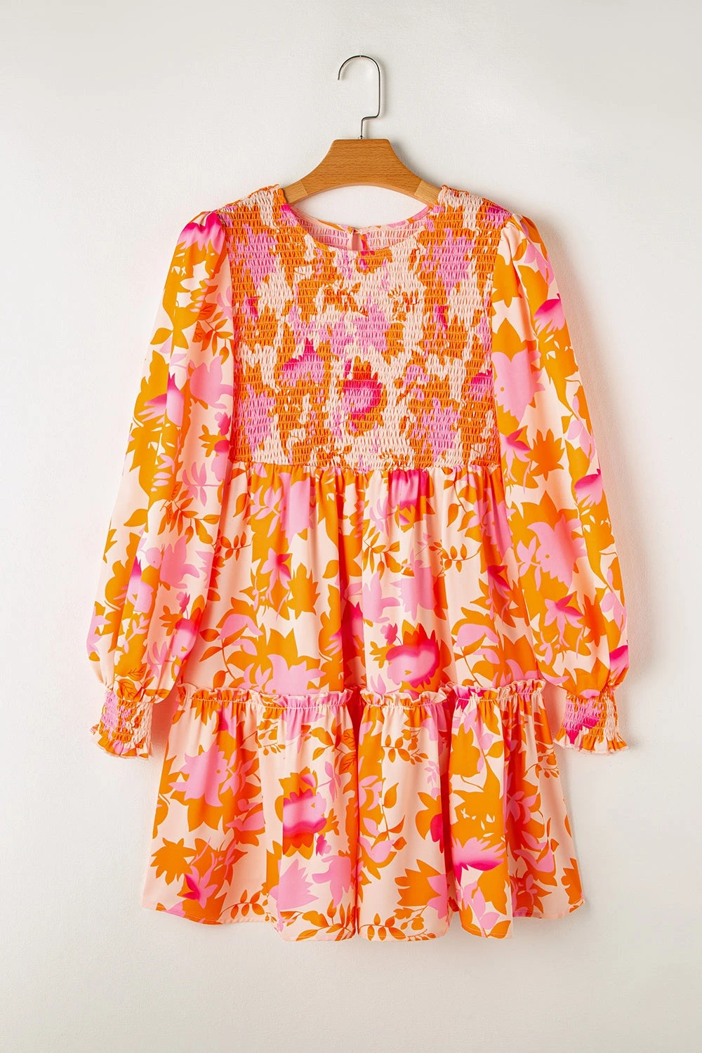 Frill Print | Tangerine Mini Dress | Rubies + Lace 4 Frill Print | Tangerine Mini Dress | Rubies + Lace - Image 2