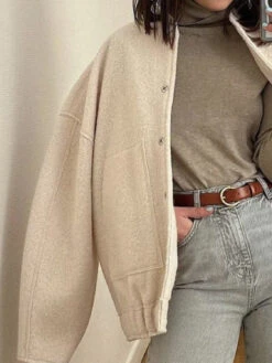 Full Size Snap Down Drop Shoulder Jacket -Ruby's Rubbish 75ec83ca a4ad 4830 abfa 2184bfd9f241 Max