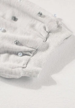 Rhinestone Pearl Detail Round Neck Puff Sleeve Top -Ruby's Rubbish 8a6aa5b8 5b4e 4959 aad1 748133ad21e0 Max