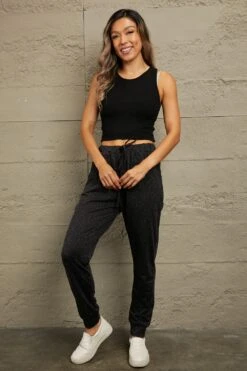 Leopard Print Joggers | Multiple Color Options | Rubies + Lace -Ruby's Rubbish 8b9372cfb2174ab29c1f74d18124f2e3 Max