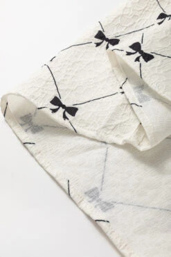 Bow Print Tie Neck Half Sleeve Dress -Ruby's Rubbish 8ca3ce40 773f 425f a4f2 7403861f88bc Max