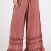 Mittoshop Ruffle Trim Pocket Mineral Wash Wide Leg Pants -Ruby's Rubbish 92effcff 922c 4771 a391 87dcb5d69f19 Max