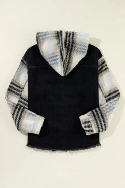 Soft Plaid | Black Denim Jacket | Rubies + Lace -Ruby's Rubbish 96b2b0be 6492 4cea 8610 285a9d3c7970 Max