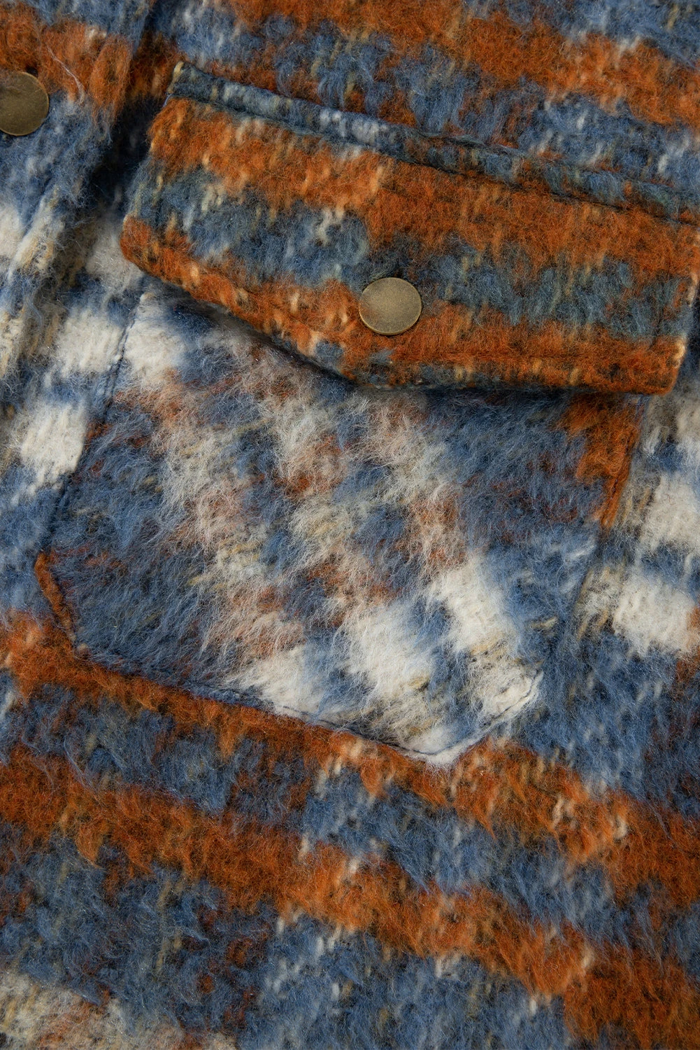 Plaid Collared | Fuzzy Plaid Jacket | Rubies + Lace 15 Plaid Collared | Fuzzy Plaid Jacket | Rubies + Lace - Image 13