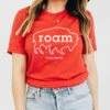 Roam If You Want To | Southern T-Shirt | Ruby’s Rubbish® -Ruby's Rubbish BC3001HRedcopy2
