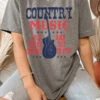 Country Music | Southern T-Shirt | Ruby’s Rubbish® 1 Country Music | Southern T-Shirt | Ruby’s Rubbish® -Ruby's Rubbish BC3001deepheather4