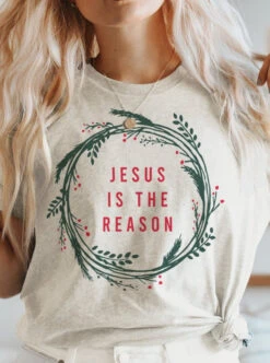 Jesus Is The Reason | Seasonal T-Shirt | Ruby’s Rubbish®