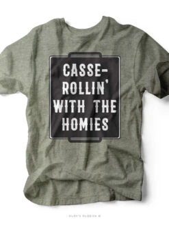 Casse-Rollin With The Homies | Seasonal T-Shirt | Ruby’s Rubbish®