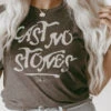 Cast No Stones | Scripture T-Shirt | Ruby’s Rubbish® -Ruby's Rubbish CastNoStones 2 74f85fac 8ab2 4334 98da 069f848545a7