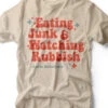 Eating Junk & Watching Rubbish | Kid's T-Shirt | Ruby’s Rubbish® -Ruby's Rubbish EatingJunk a47e0bd7 92c9 4c22 b676 ce66f757f5b4