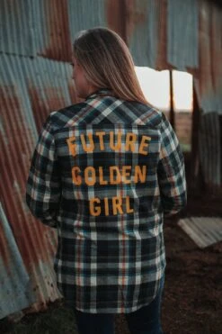 Future Golden Girl | Flannel | Ruby's Rubbish©