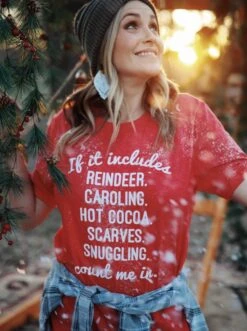 If It Includes (Christmas Edition) | Seasonal T-Shirt | Ruby’s Rubbish®