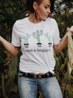 Not A Hugger | Southern T-Shirt | Ruby’s Rubbish®