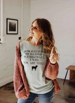 Jesus Leaving 99 To Find 1 | Christian T-Shirt | Ruby’s Rubbish®