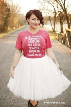 If It Includes (Christmas Edition) | Seasonal T-Shirt | Ruby’s Rubbish® 7 If It Includes (Christmas Edition) | Seasonal T-Shirt | Ruby’s Rubbish® -Ruby's Rubbish IfItIncludesChristmas HRed V Neck ca714c34 b93c 47e8 af4a b6514e6564ee