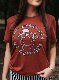 Leftovers Are For Quitters | Seasonal T-Shirt | Ruby’s Rubbish®