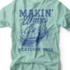 Makin' Waves & Catchin' Rays | Americana T-Shirt | Ruby’s Rubbish® -Ruby's Rubbish MAKINWAVESANDCATCHINRAYS