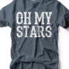 Oh My Stars | Kid's T-Shirt | Ruby’s Rubbish® -Ruby's Rubbish OhMyStars HNavy