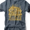 Raised In A Barn | Kid's T-Shirt | Ruby’s Rubbish® -Ruby's Rubbish RaisedinaBarn HNavy
