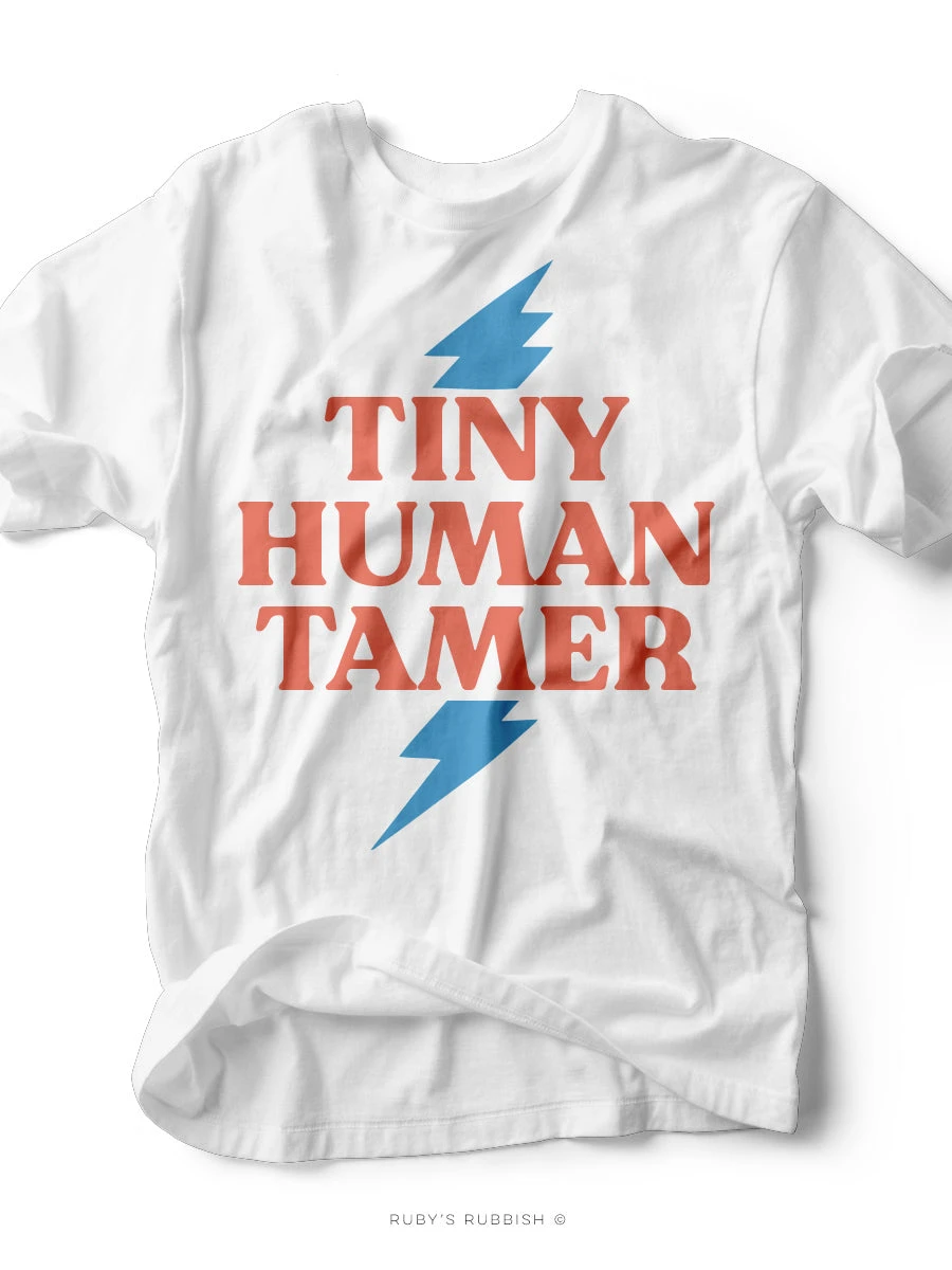 Tiny Human Tamer | Women's T-Shirt | Ruby’s Rubbish® 4 Tiny Human Tamer | Women's T-Shirt | Ruby’s Rubbish® - Image 2