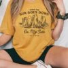 When The Sun Goes Down | Southern T-Shirt | Ruby’s Rubbish® -Ruby's Rubbish WhentheSunGoesDown Website