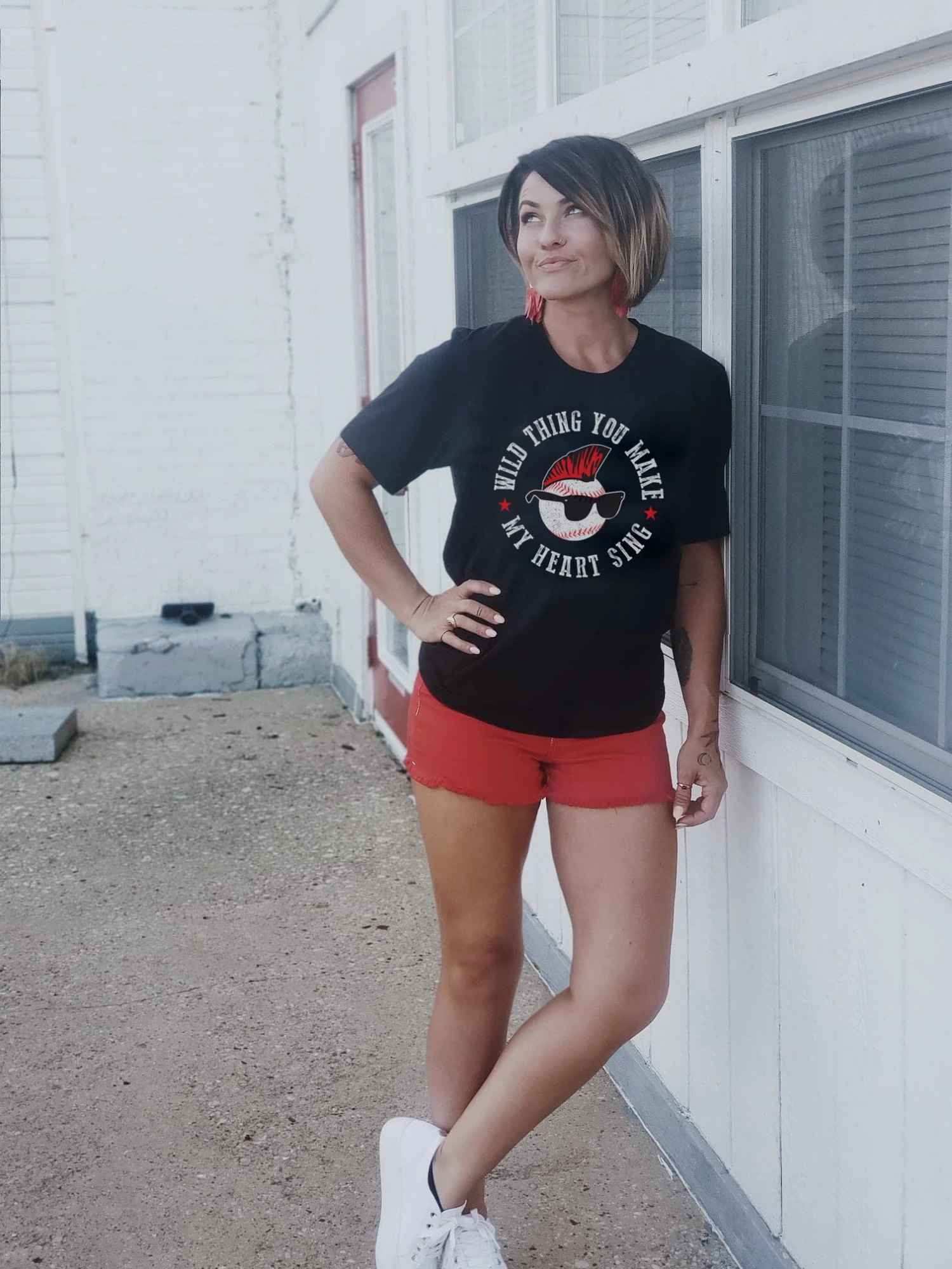 Wild Thing | Game Day T-Shirt | Ruby’s Rubbish® 4 Wild Thing | Game Day T-Shirt | Ruby’s Rubbish® - Image 2