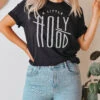 A Little Holy A Little Hood | Women's T-Shirt | Ruby’s Rubbish® -Ruby's Rubbish a21ff71e 87b6 4241 955f 8f8718699a21