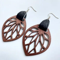 Leaf Drop Earrings | Multiple Color Options | Rubies + Lace -Ruby's Rubbish a92e0f01f78b40ccb664d3ea1afed36c Max