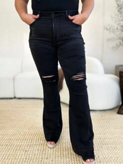 Judy Blue Full Size High Waist Distressed Flare Jeans -Ruby's Rubbish ac46fbe1 31d2 4bc3 a066 af47d77e00b2 Max