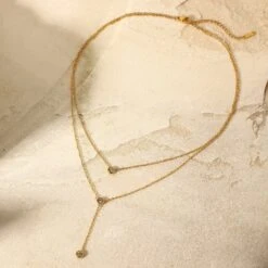 Three Gem | Double-Layered Necklace | Rubies + Lace -Ruby's Rubbish b0e58308 656f 4bf6 a063 c594b4b66fbb Max