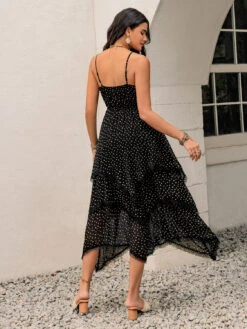 Lace Detail Layered Printed Midi Cami Dress -Ruby's Rubbish b8d45ba1 e98e 4159 b8a1 8dc83b9654f3 Max