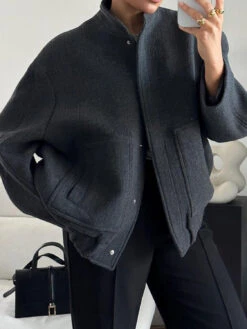 Full Size Snap Down Drop Shoulder Jacket -Ruby's Rubbish ba2e06b9 95da 4a3b 82ce c208adfa2072 Max