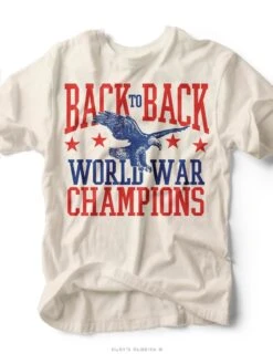 Back To Back | Americana T-Shirt | Ruby’s Rubbish®