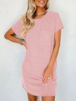 Corded Tee Dress | Multiple Color Options | Rubies + Lace -Ruby's Rubbish c661aa20 cfde 447b bf56 eeb3fb894031 Max