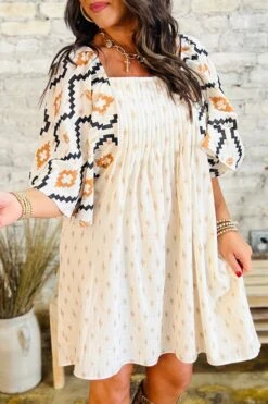 Geo Mini | Puff Sleeve Dress | Rubies + Lace -Ruby's Rubbish ca747b48 5d6c 4ce7 b6b7 725b8cb10815 Max