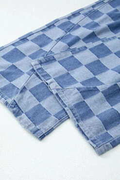 Checkered Wide Leg Jeans With Pockets -Ruby's Rubbish d5e9f349 7a99 48f7 9e02 96cd491b9431 Max