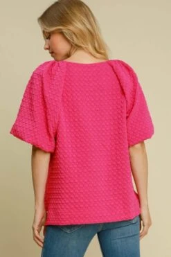 Umgee Boxy Cut Jacquard | Round Neck Top | Rubies + Lace -Ruby's Rubbish dcb9ca0a 305b 42c0 b473 6b617d9596d4 Max