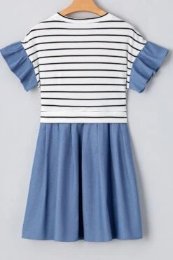 Stripe & Denim | Patchwork Mini Dress | Rubies + Lace -Ruby's Rubbish fa30344c d35a 40ab 927c a3f48c9c66b8 Max